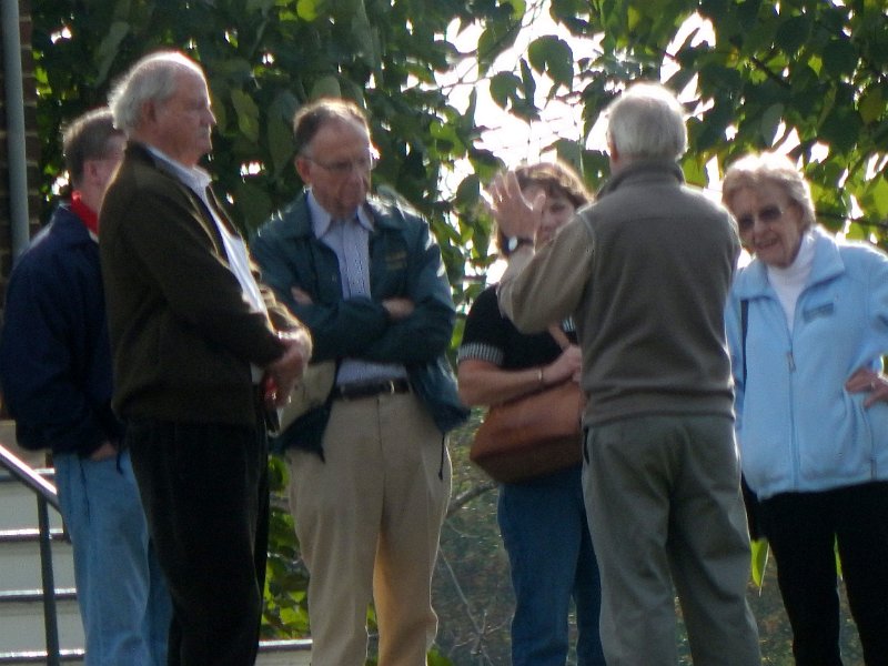 Image 022.JPG - ODPCers listening to Travis McDonald, our guide at Poplar Forest.  Bob Robb photo.